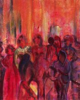 The Party Oil on canvas 60 x 50 x 4 cm