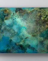 Under The Sea In the Deep 76 x 101 cm oil