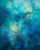 Under The Sea Big Blue Hug 150 x 100 cm oil