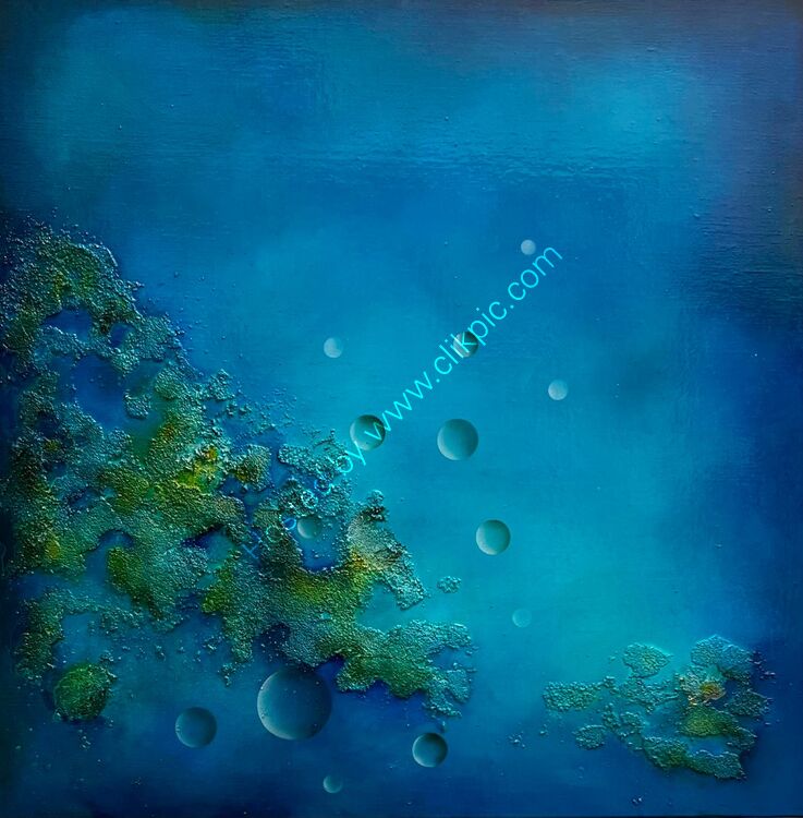 Under The Sea 015 60 x 60 cm oil