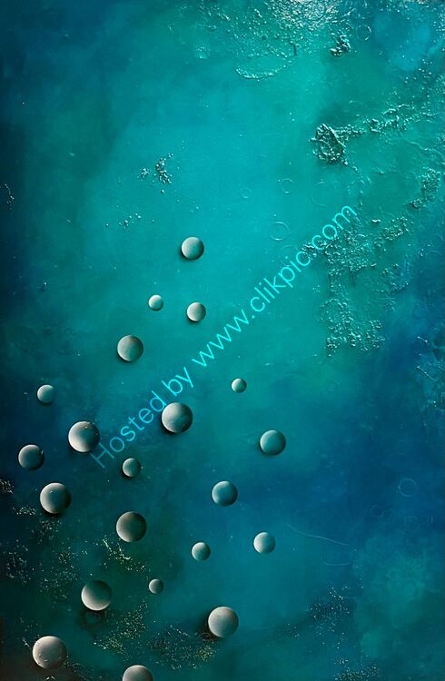 Under The Sea 031 50 x 76 cm oil
