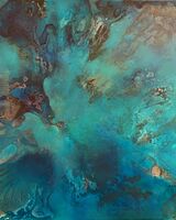 Under The Sea 013 96 x 96 cm oil