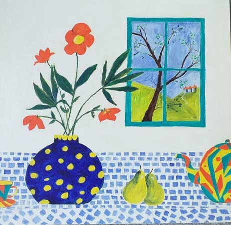 Teapot & Pears