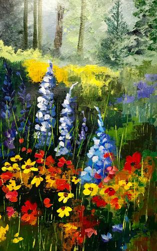 Delphiniums