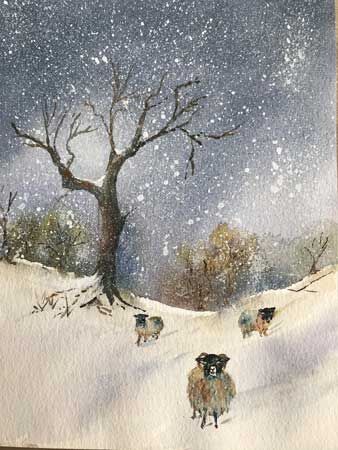 Snowy Card