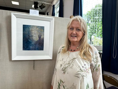 Winner of the visitor's choice painting