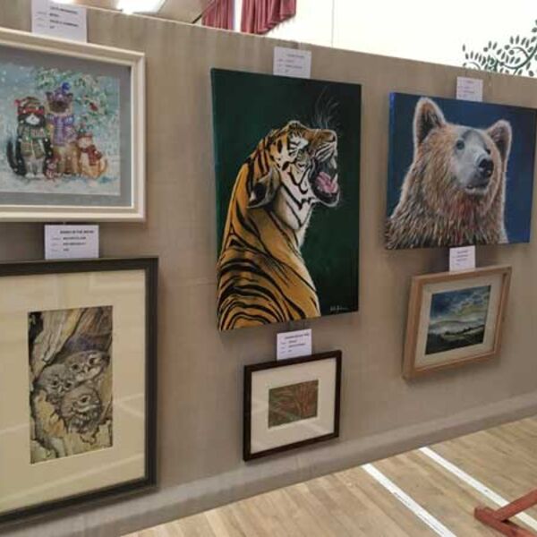 Selection of paintings