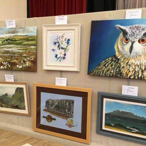 Selection of paintings