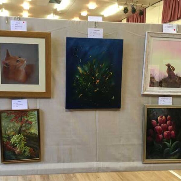 A selection of paintings