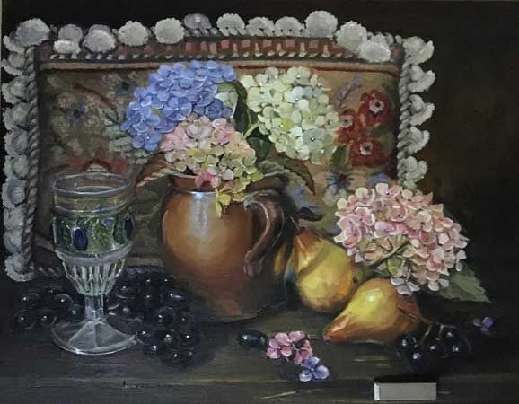 SECOND PLACE - Hydrangea Montage