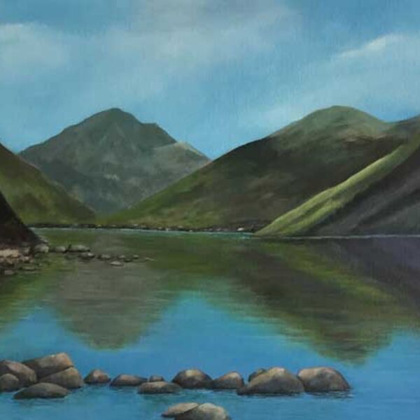 Wast Water - in acrylics