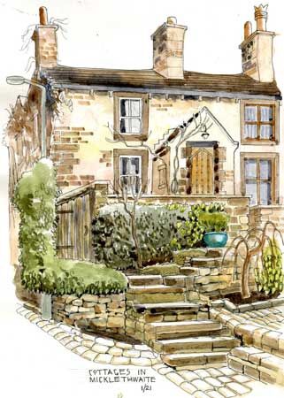 Cottages at Micklethwaite
