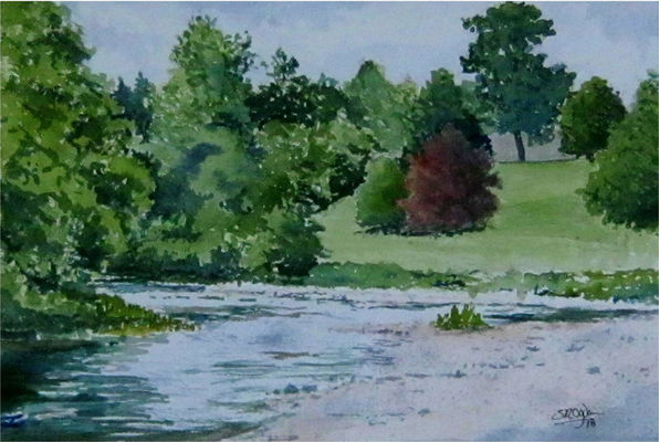 River Wharfe at Bolton Abbey