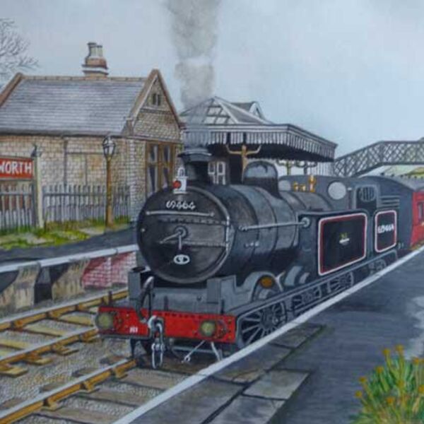 Cullingworth station 1955