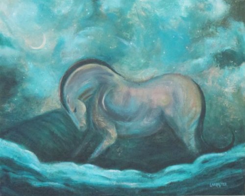 Aquamarine Horse Dream