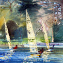 Lasers racing at Kingston