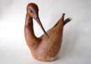 black tailed godwit seated