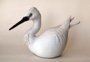 Seated Egret