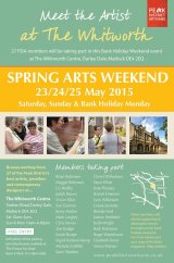 This Weekend - Spring Arts Fair 23 - 25th May 2015, Darley Dale