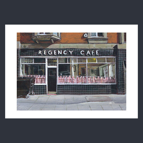 Regency Cafe - Limited edition reproduction print - £65 - £120