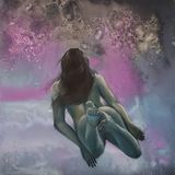 Ascension, 52x52cm, framed, £950