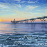 Clevedon Pier 65x50cm framed (SOLD)