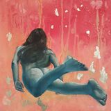 Pheonix, 2019, soft pastel, acrylic and gold leaf, 52x52cm, framed, £950, available