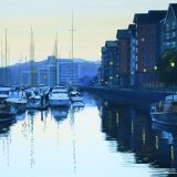 portishead marina 65x50cm (sold)