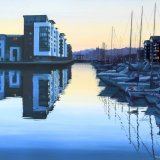 portishead marina III 64x50cm (sold)