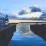 portishead marina IV 65x50cm (sold)
