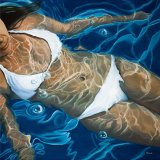 Refracted iv 63x63cm (sold)