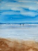 Lazy Summer Days (Watercolour and ink)