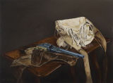 "Colt 45 on Table" - Oil Painting