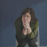 "In Thought" - Oil Painting