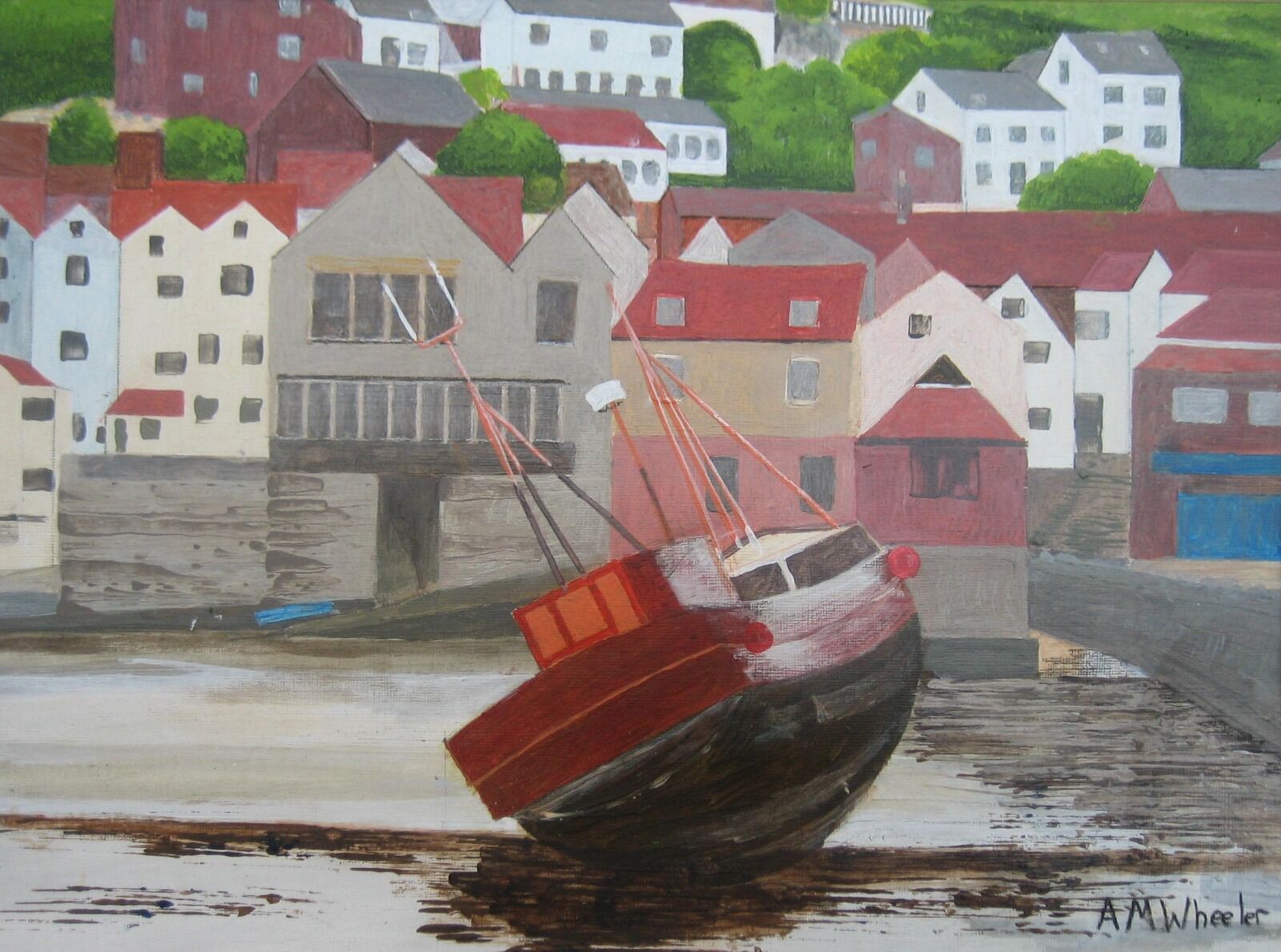 Whitby Harbour Andrew Wheeler