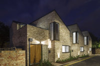 Eden Street Backway Night<br>Cambridge<br>DPA Architects