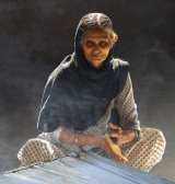 chappati maker _golden temple