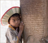 Child in Angkor Wat