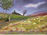 Ruth Gamsby - "Approaching Storm" - Pastel