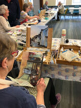 Hard at work. April 2025