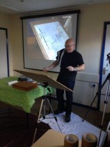 Jan 2016 Greg Howard's Impressionistic WC Busy Street Demo