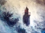 Light House by Ruth Kidd - Watercolour & Gouache