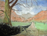 On the way to Langdale by Val Finch - Pastel