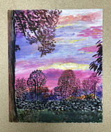 Red Sky in the Morning by Angela Dixon - Acrylic