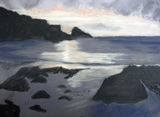 Seascape by Val Finch - Pastel