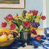 Spring Flowers by Helen Shields - Pastel