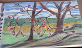 Trees by Colin Norman - Pastel Pencils