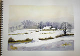 Winter Landscape by John Conway - WC