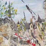 Chateau at Montreiul Bellay