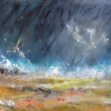 Storm on the Beach SOLD